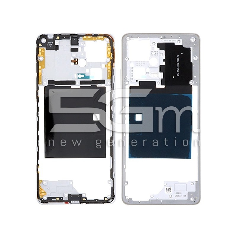Middle Frame Polar White  + NFC Xiaomi Redmi Note 12 Pro+ 5G