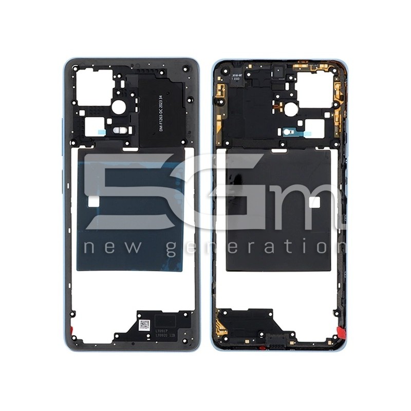 Middle Frame Star Blue  + NFC Xiaomi Redmi Note 12 Pro+ 5G
