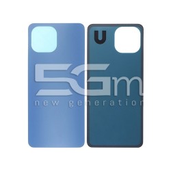 Rear Cover Blue + Adhesive Xiaomi 11 Lite 5G NE (No Logo)