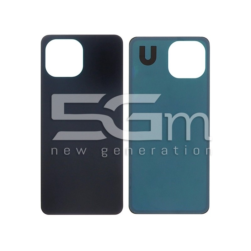 Rear Cover Black + Adhesive Xiaomi 11 Lite 5G NE (No Logo)