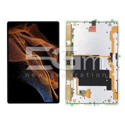 LCD Touch Nero Samsung SM-X900 - X906 Tab S8 Ultra (PULLED)