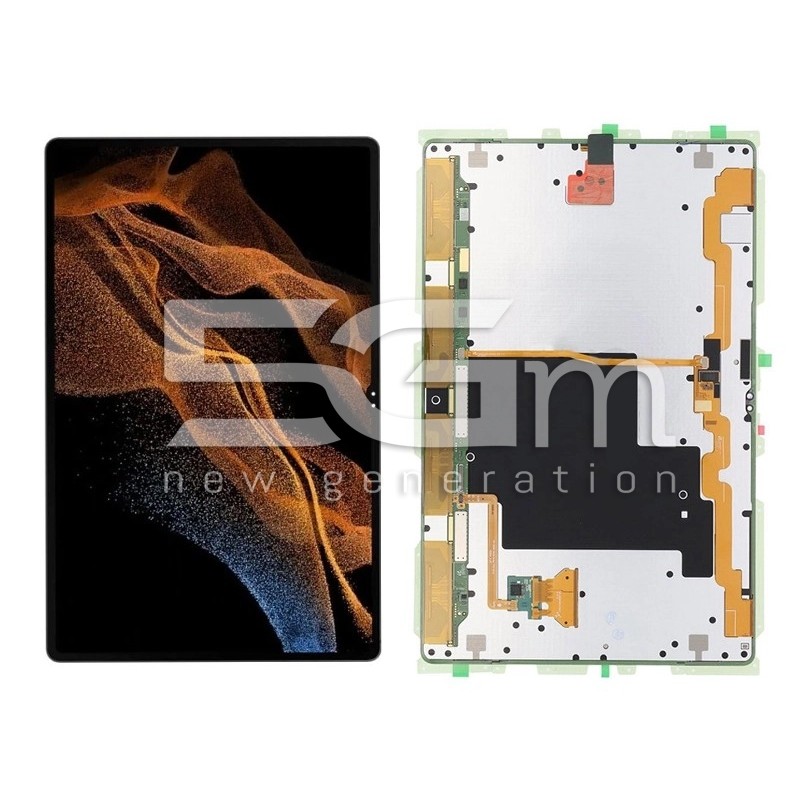 LCD Touch Nero Samsung SM-X900 - X906 Tab S8 Ultra (PULLED)