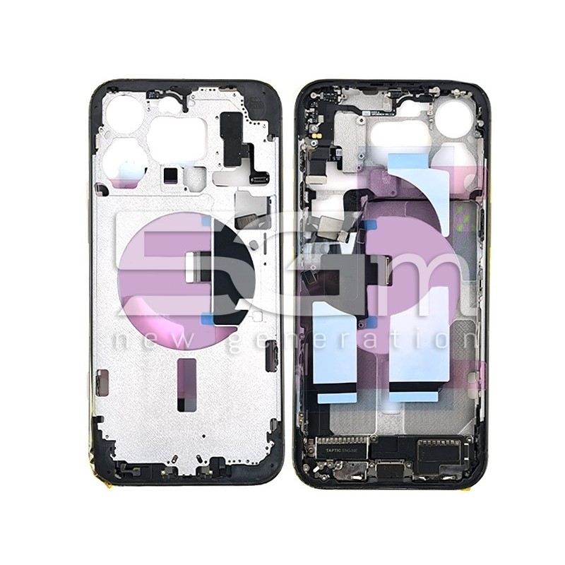 Middle Frame Full Parts Black iPhone 15 Pro Max