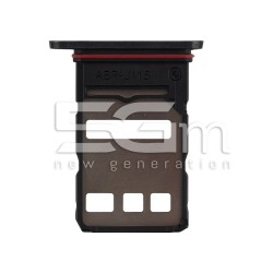Dual Sim Card Tray Velvet Black Honor 400 Lite (Ori)