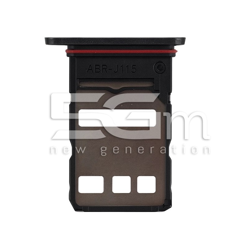 Dual Sim Card Tray Velvet Black Honor 400 Lite (Ori)