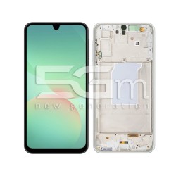 Display Touch + Frame White Samsung SM-A266 A26 5G (Ori)