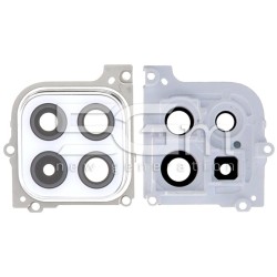 Vetrini Camera Posteriore + Frame White Samsung SM-A226 A22 5G