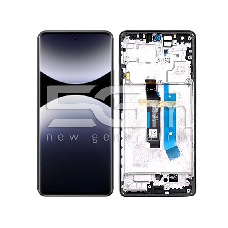 Display Touch + Frame Tarnish Black Xiaomi Redmi Note 14 Pro 4G (Ori)