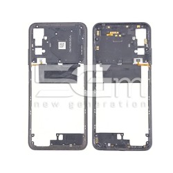 Middle Frame + Fingerprint Black ZTE Nubia Music Pop Art (PULLED)