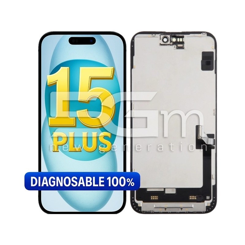 Ecrã iPhone 15 Plus Original Pulled Diagnosticável | 6.7" | 5G-M
