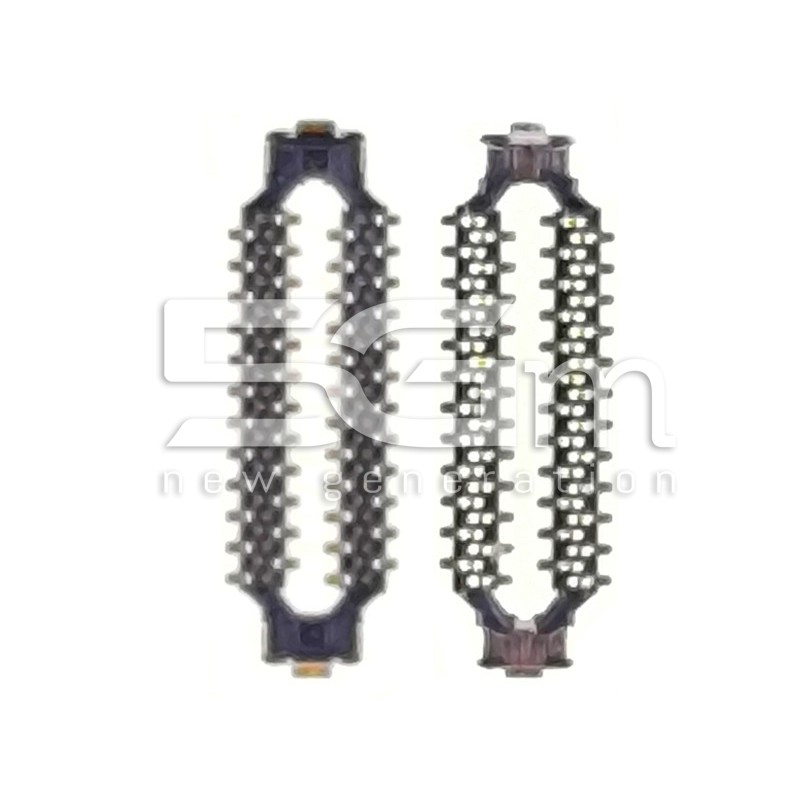 Connettore LCD on Flex Cable 48Pin iPhone 16 - 16 Plus