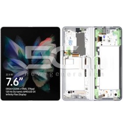 Display Touch + Frame Phantom Silver Samsung SM-F926 Fold3 5G Ori