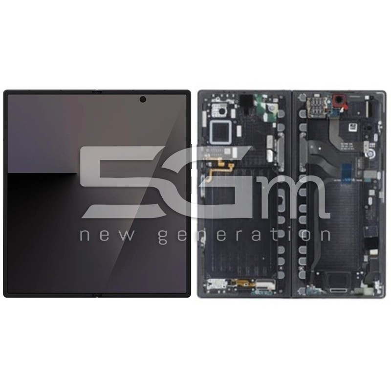 Display Touch + Frame Black Samsung SM-F966 Fold 7 (Ori)