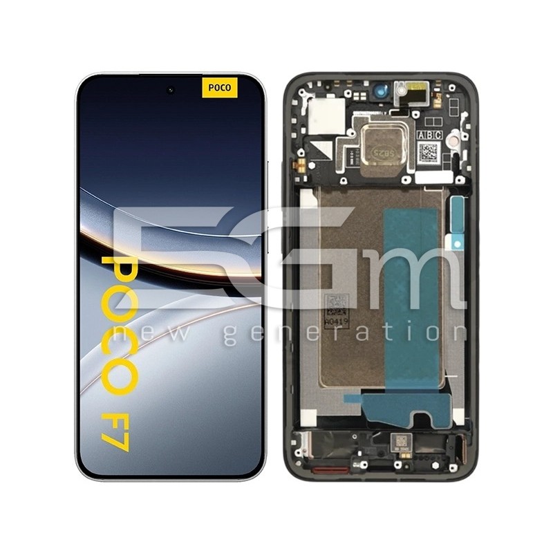 Display Touch + Frame Nero Xiaomi Poco F7 5G (Ori)