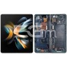 Display Touch + Frame Gray Green Samsung SM-F936 Fold 4 (Ori)