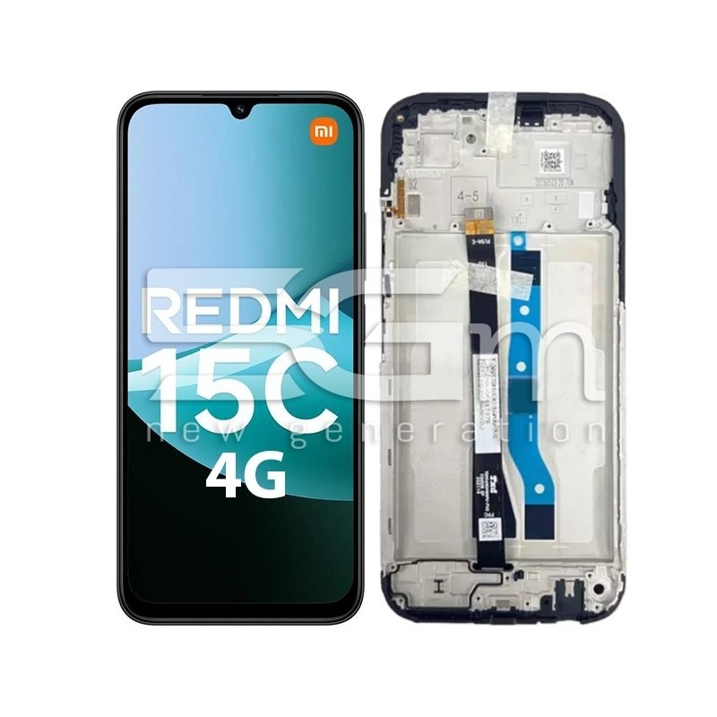 Display Originale Xiaomi Redmi 15C 4G + Frame | 560002P15AE00