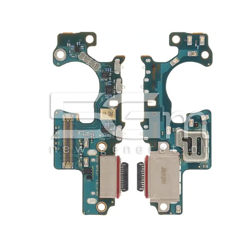 Charging Connector + Board Samsung SM-F761B Flip7 FE (PULLED)