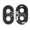 Rear Camera Lens + Frame Silver Google Pixel 9A