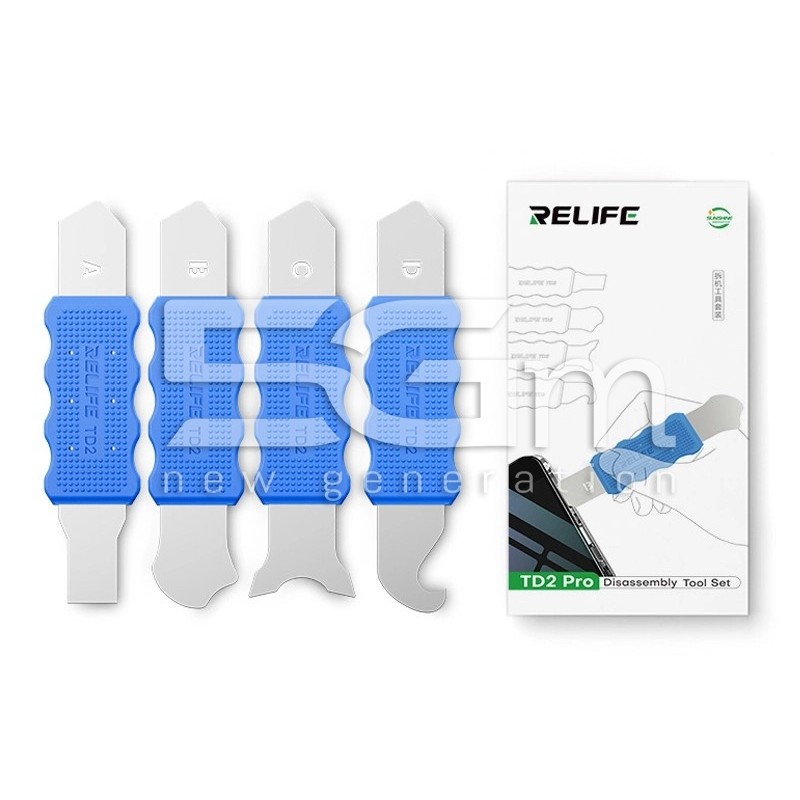 RELIFE TD2: Set 4 Utensili Multifunzione per Disassemblaggio | 5G-M