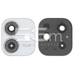 Vetrino Camera Posteriore + Frame Starlight White OPPO A40m