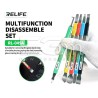 Relife RL-049A Dual-Head Pry Tool Kit (5pcs) | 5G-M Store