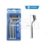 Sunshine SS-046 Kit 3 Spazzole Pulizia PCB (Acciaio/Antistatica) | 5G-M