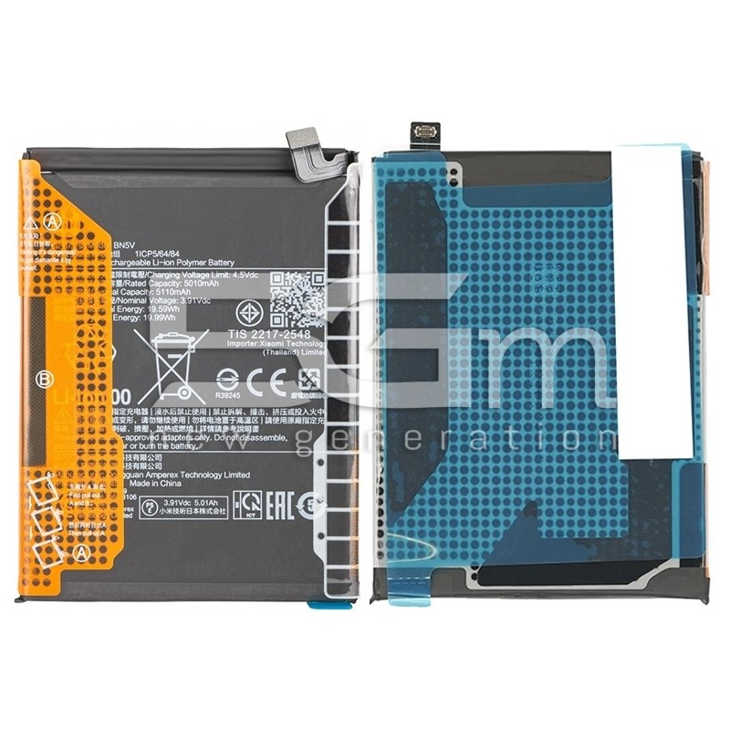 Batteria BN5V 5110mAh Xiaomi Redmi Note 14 Pro 5G -  Poco X7 5G (Ori)