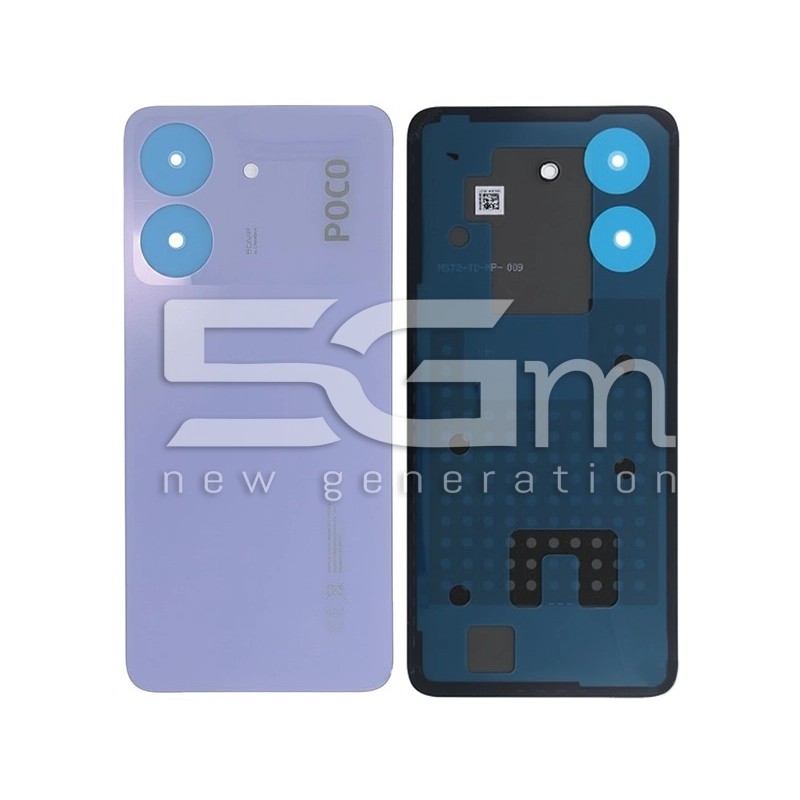 Rear Cover Purple Xiaomi Poco C65 (Ori)
