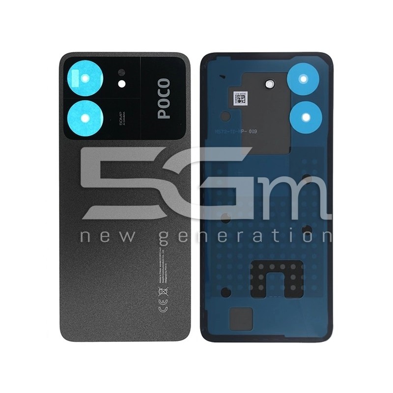 Rear Cover Black Xiaomi Poco C65 (Ori)
