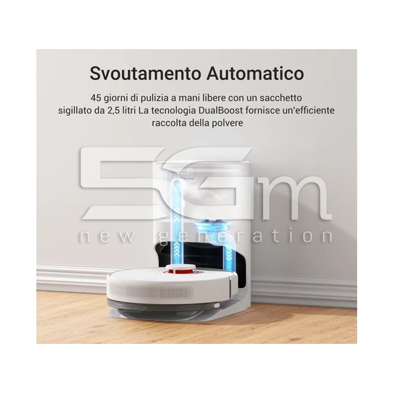 Robot Vacuum Cleaner Dreame D10 Plus White