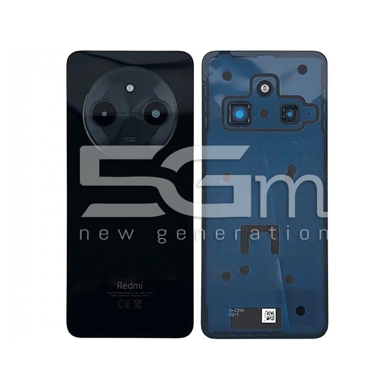 Rear Cover Black Xiaomi Redmi A3 Pro (Ori)