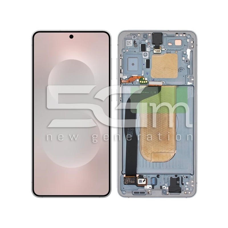LCD + Frame Titanium Silver Samsung SM-S937 S25 Edge (Ori)