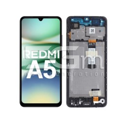 Ecrã IPS Preto Xiaomi Redmi A5 4G + Aro | 5G-M.com
