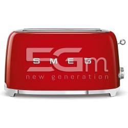 SMEG Tostapane TSF02RDEU 50's Style Rosso