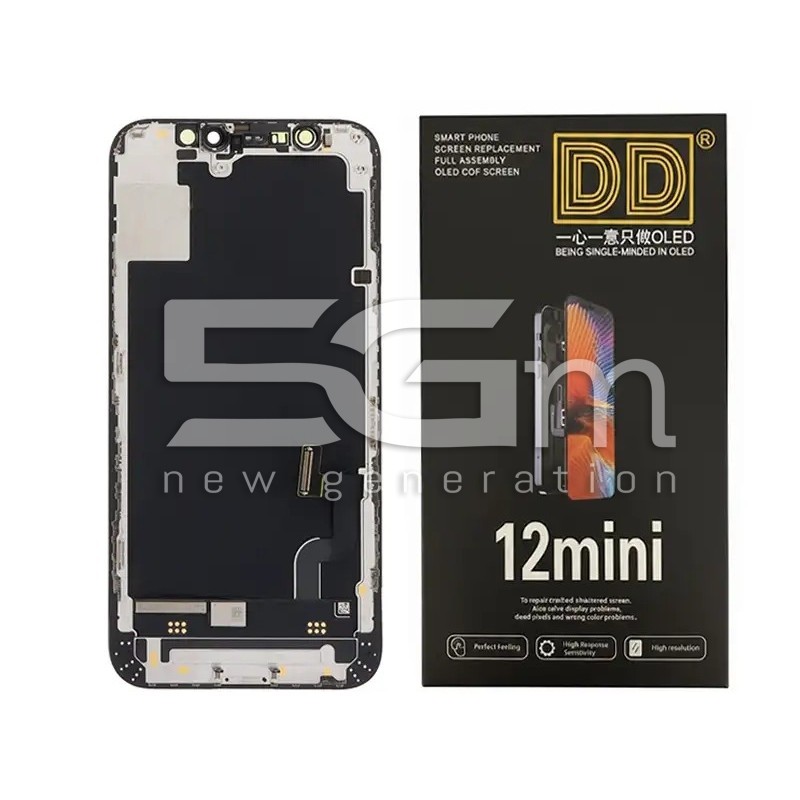 Ecrã iPhone 12 Mini HARD OLED DD Diagnosticável | Peças 5G-M