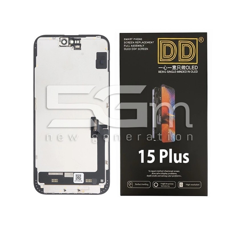 Display iPhone 15 Plus SOFT OLED DD Diagnosticabile | 5G-M