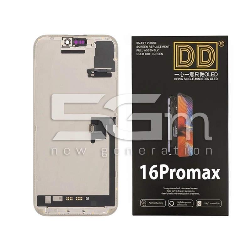 Ecrã iPhone 16 Pro Max HARD OLED DD 120Hz - Sem Troca de IC | 5G-M