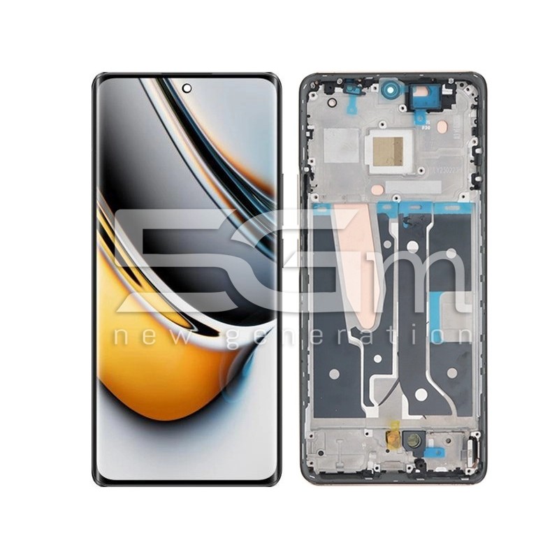 Display Touch + Frame Sunrise Beige Realme 11 Pro (PULLED)