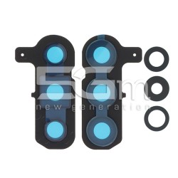 Rear Camera Lens + Frame Black Samsung SM-S936 S25+