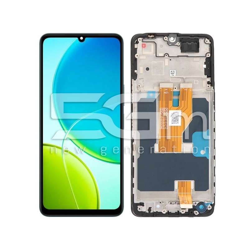 Display Vivo Y04 - Y29s Nero con Frame IPS | V2430 V2446 | 5G-M