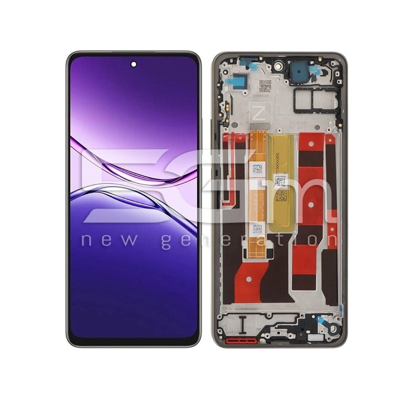 Ecrã OPPO A5 Pro 5G Preto com Frame IPS (CPH2695) | 5G-M