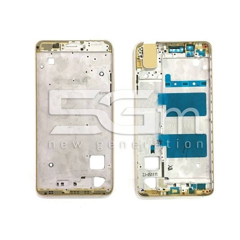 Frame Lcd Gold Huawei Shot x