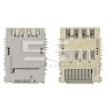 Lettore Sim Card + Memory Card Samsung SM-G3815