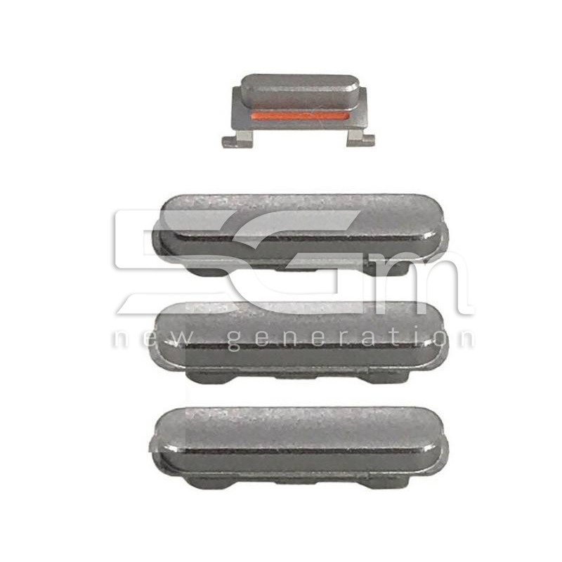Power And Volume Button Kit Black iPhone 6