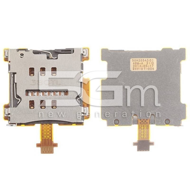 Lettore Sim Card Flat Cable Htc One Mini