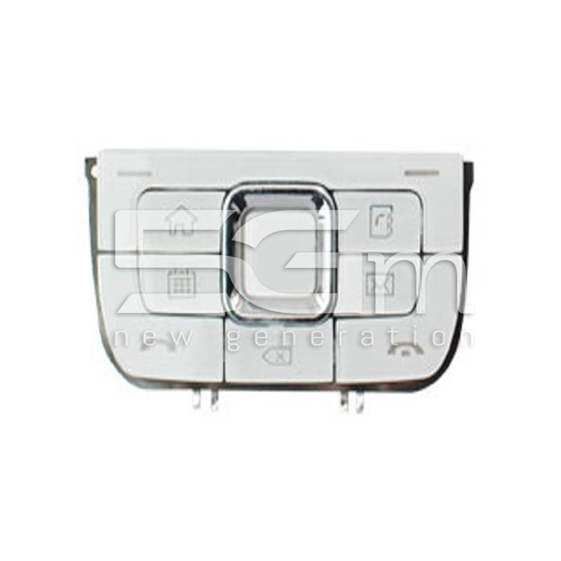 Nokia E66 White Upper Keypad
