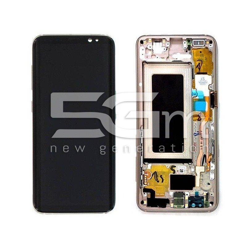 Display Touch Black + Frame Samsung SM-G950 S8 "Gold"