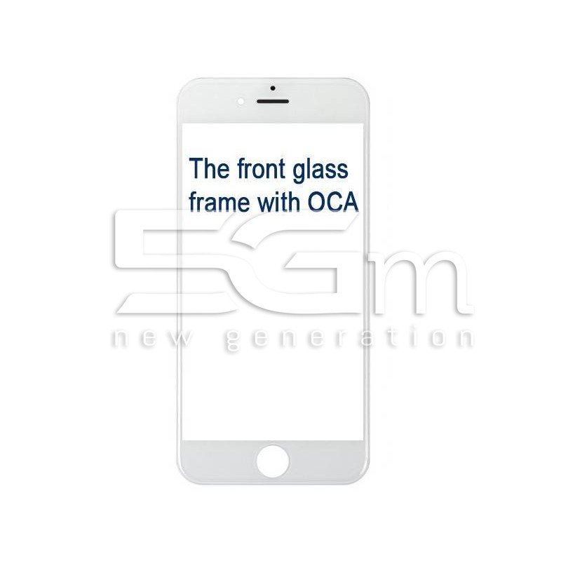 lens white frame + oca iphone 6s