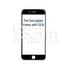 Vetro Nero Con Pellicola Oca + Frame iPhone 7