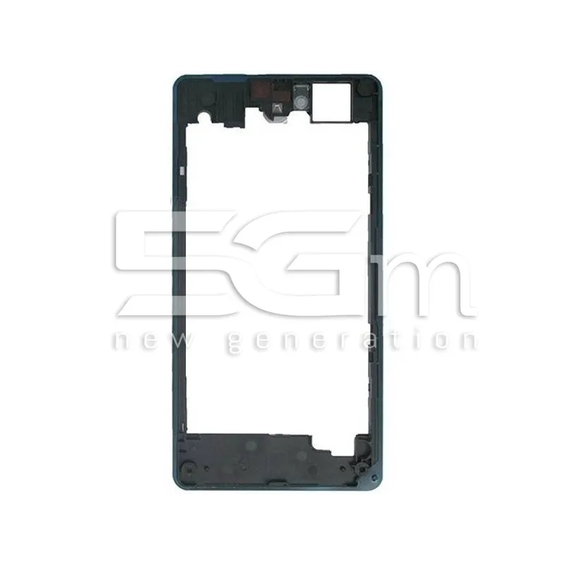 Sony Xperia Z1 Compact Black Back Frame